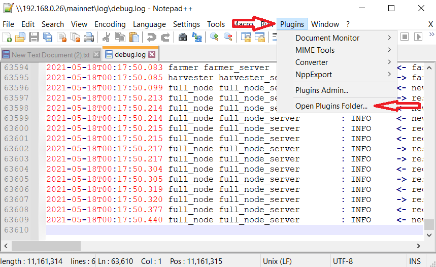 notepad++ plugins